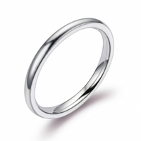 Bague Fine Argent "L'Éclat Pur" - L'Essentiel Minimaliste