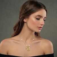 Collier Doré Évasion Marine