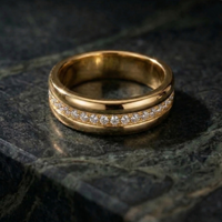Alliance Dorée Éclat Pavé