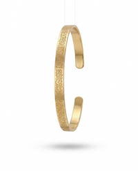 Bracelet Manchette Doré Éclat Solaire
