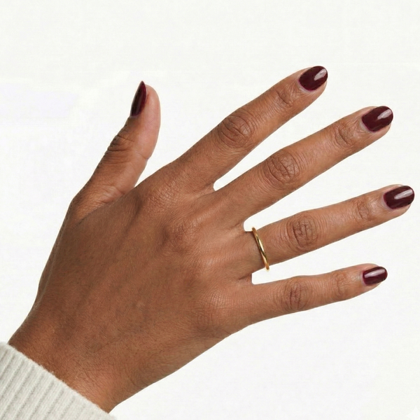 Bague Fine Or"Le Petit Rien" - L'Élégance Minimaliste