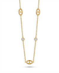 Collier Étoiles de Lumière Dorée