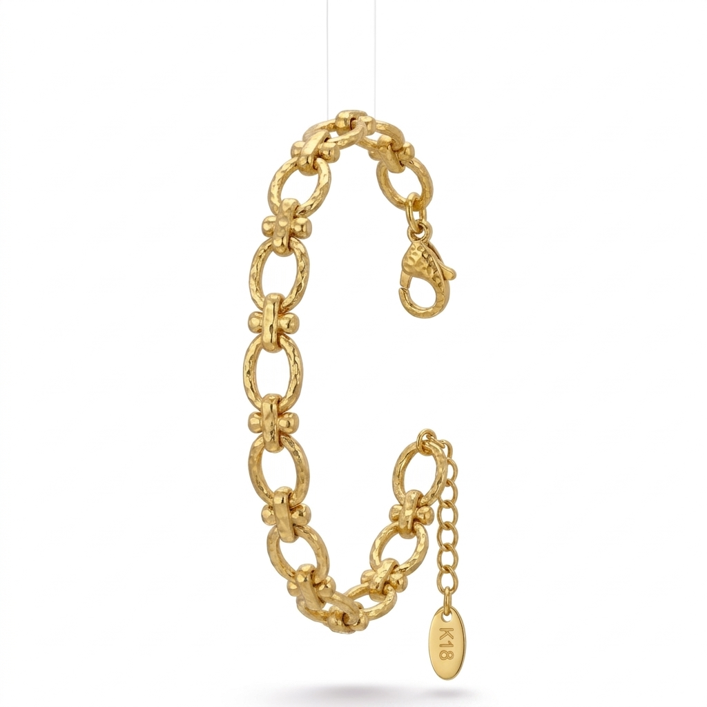 Bracelet Maillons Dorés Éclat Moderne