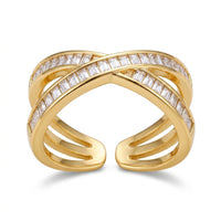Bague Baguettes "Architecture Brillante"