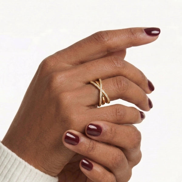 Bague Baguettes "Architecture Brillante"