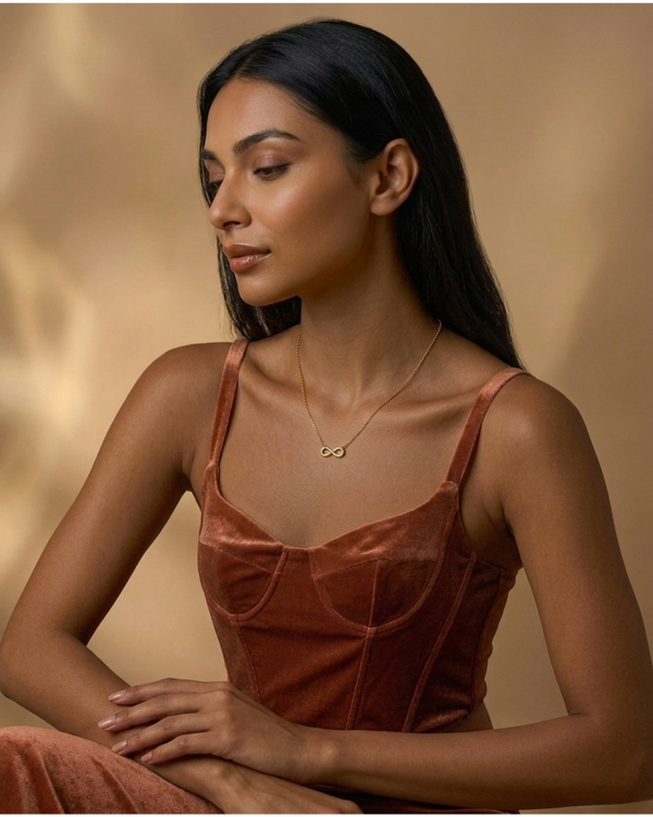 Collier Doré Promesse d'Infini