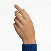 Bague Perles Anti-Stress Dorées — photo 2