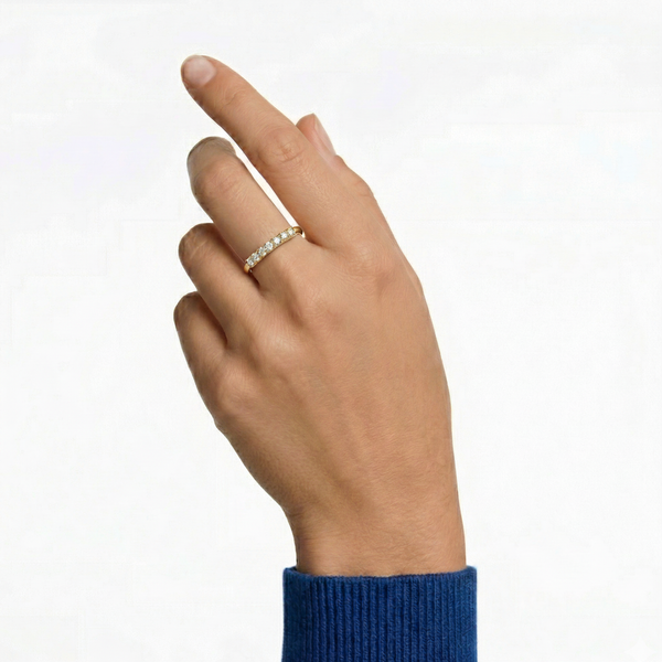 Bague Perles Anti-Stress Dorées — photo 2